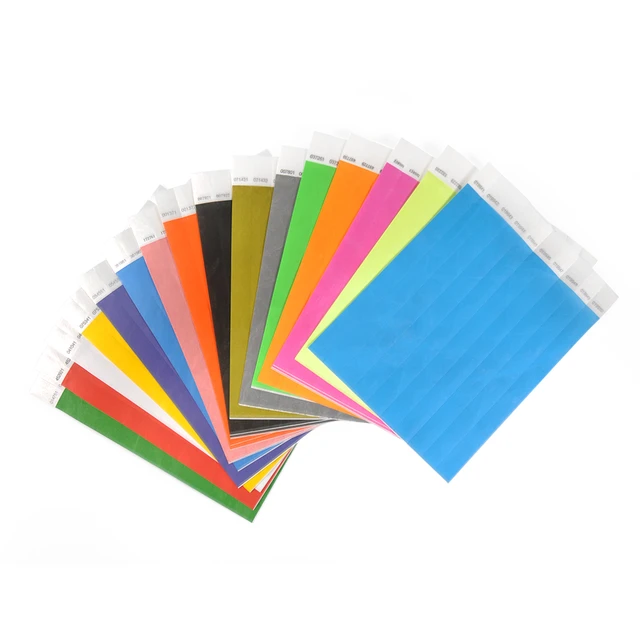 Plain Paper Tyvek Wristbands zimbabwe
