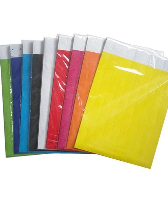 1000 pcs Unprinted Tyvek Paper Wristbands